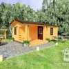 Летний садовый домик из мини-бруса «МСК-3»